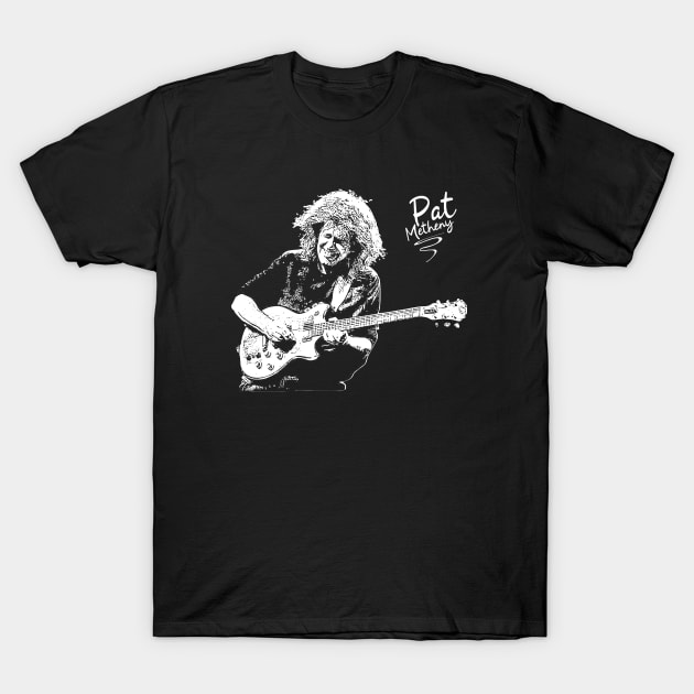 pat metheny // white T-Shirt by Degiab